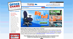 Desktop Screenshot of officechairsunlimited.com
